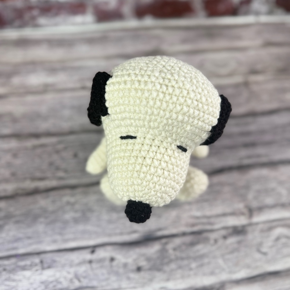 Handmade Crochet Snoopy Amigurumi Doll | Cute Plush Toy or Home Décor - Picture 6 of 13